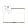 TRU RED™ Melamine Dry Erase Board, Black Frame, 3' x 2' (TR59366)~#|#~9BABFC4A-30EE-4E5E-A3FD54BA55A2F992_sc7