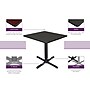 Regency Kee Square Laminate Breakroom Table, 30"D x 30"W, Ash Grey/Black (TB3030AGBPBK)~#|#~9BAD3D31-F68C-4B6B-9BDA92984CDF0B2F_sc7