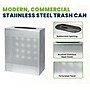 Alpine Industries Stainless Steel Trash Can, 23 Gallon, Silver (ALP438-23-SS-MK)~#|#~9BAE306C-BD07-4642-AE7C71829C7EFC45_sc7