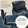 La-Z-Boy Meyer Ergonomic Bonded Leather Swivel Executive Chair, Navy (60082-NVY)~#|#~9BAE40BC-09B3-49C3-A680FB09898F5BD9_sc7