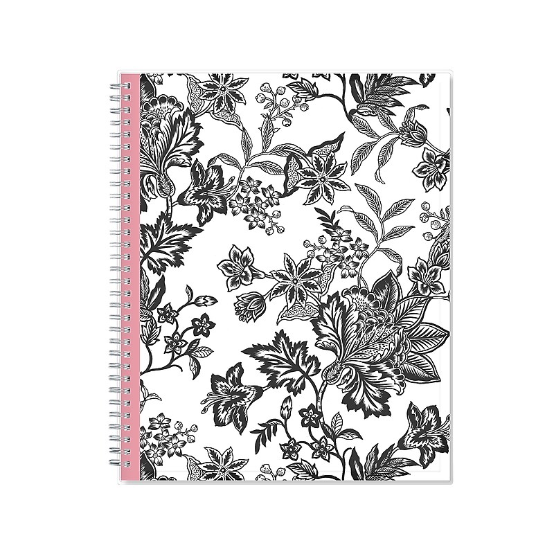 2024 Blue Sky Analeis 8.5" x 11" Weekly & Monthly Planner, Black/White (100001-24) image 1