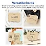 Avery Integrated Cards, 4.25" x 5.5", Matte Kraft Brown, 20/Pack (95277)~#|#~9BB64A1C-37A8-4D96-B4AFE75A2617E165_sc7