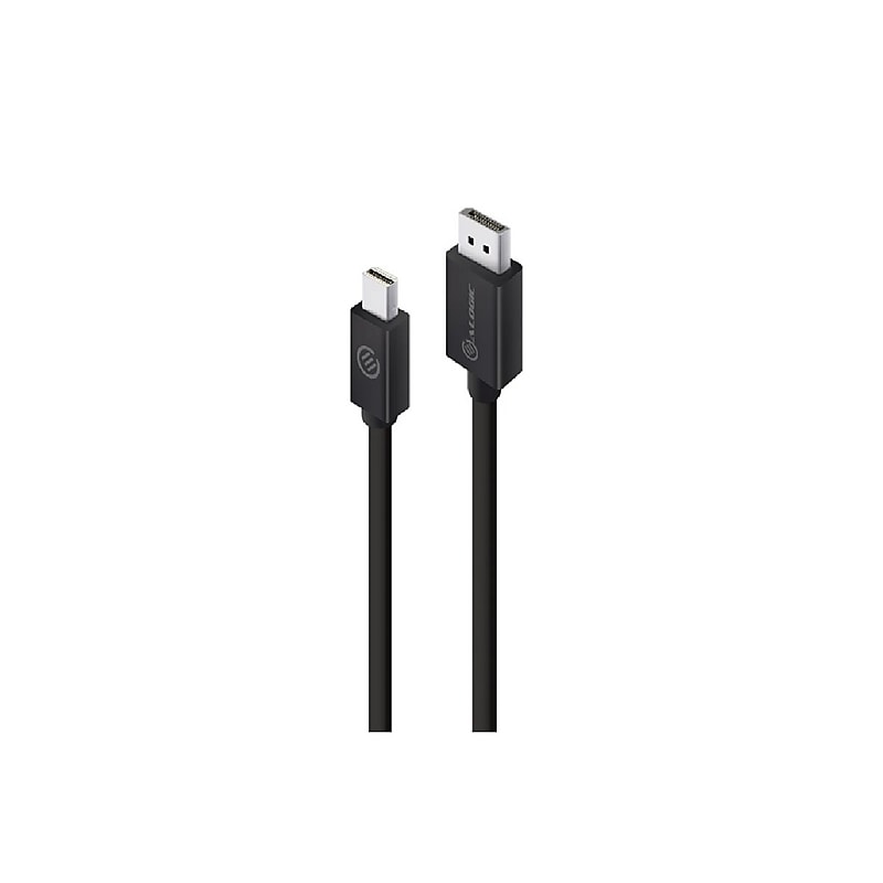 ALOGIC ELMDPDP-02 6.56' Mini DisplayPort to Mini DisplayPort Video Monitor Cable, Male to Male, Black (ELMDPDP-02) image 1