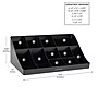 Mind Reader 11 Compartment Plastic Condiments Countertop Organizer, Black (COMORG-BLK)~#|#~9BC29C51-A013-4737-A1D52BC6026AE152_sc7