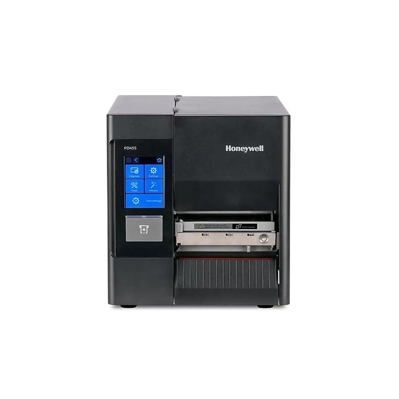 Honeywell PD45S0C0010000200 PD45S0C Direct Thermal/Thermal Transfer Label Printer, LAN/Serial/USB/Wi-Fi, Black image 1