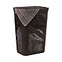 Mind Reader 15.85-Gallon Slim Laundry Hamper with Lid, Plastic, Brown (HBIN60-BRN)~#|#~9BD6546F-BA23-4E0B-896533033180D68C_sc7