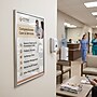 Azar 20" x 30" Poster Holder, Wall Mounted, Metal, Gray (300220-SLV)~#|#~9BDEE54C-A5EE-48B4-A6AC1E8D3D8C338C_sc7