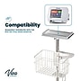 Viva Comfort Rolling Sturdy Compact Mobile Stand for RVS-100 Vital Signs Monitor, White (ADI912-C-MP-04-MK)~#|#~9BE5A783-E434-48B8-8E9B2B5E4DBD8FC0_sc7