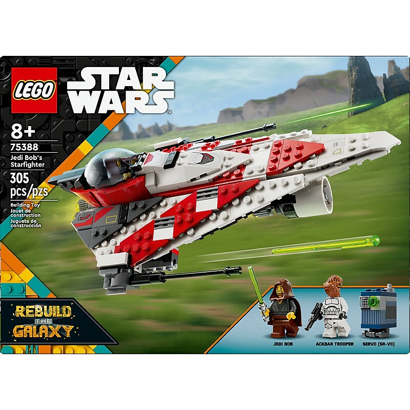 LEGO Star Wars Jedi Bob's Starfighter, 305 Pieces (75388) image 1