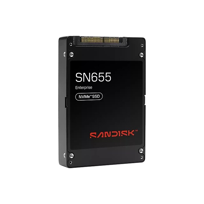 SanDisk SN655 61.44TB U.3 PCIe Gen4 NVMe Solid State Drive, TLC 3D