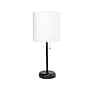 Creekwood Home Oslo Incandescent Table Lamp, Black/White (CWT-2008-BA)~#|#~9BF3136E-AF8C-41FE-89B9F4A3F41D47DC_sc7