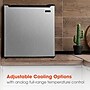 Magic Chef Adjustable Temperature Control Mini Refrigerator, 1.7 Cu. Ft., Stainless Steel (HMAR170STE)~#|#~9BF4A9F8-4E17-458A-A17CE7CAA2001036_sc7
