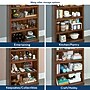 Sauder Select 70"H 5-Shelf Bookcase, Washington Cherry (414356)~#|#~9BF7B6B7-1BED-4354-B05ACB16E8BFD530_sc7
