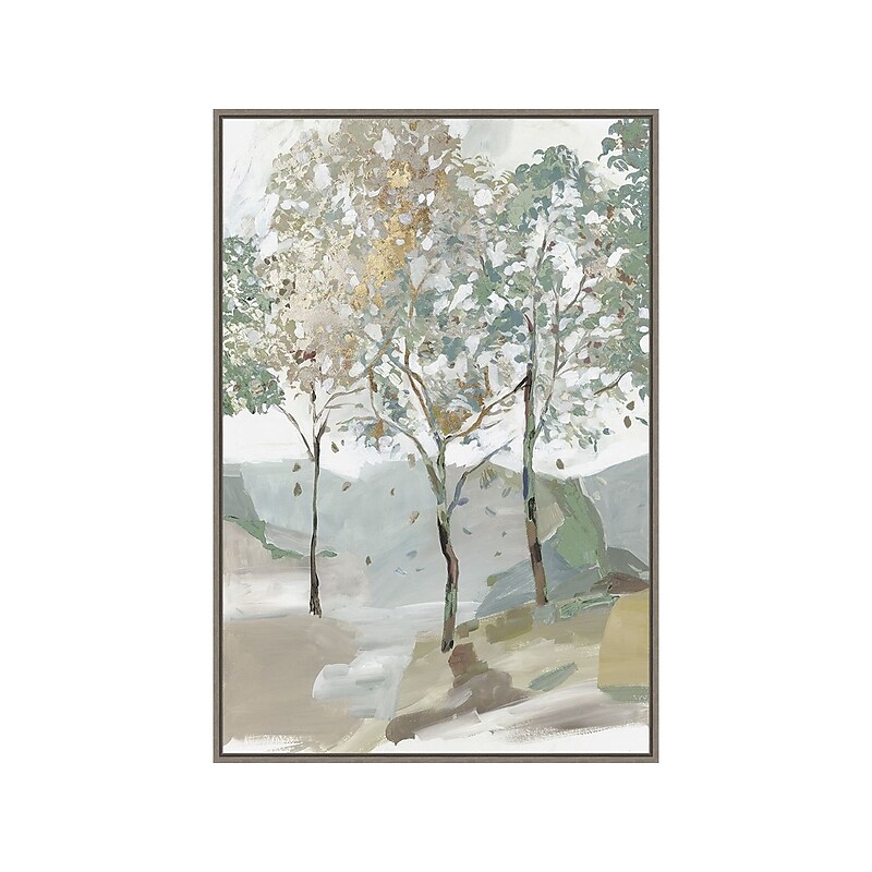Amanti Art Breezy Landscape Trees II, Canvas, 23" x 33" (A42675515753) image 1