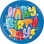 Creative Converting Bubbly Birthday Paper Plates, Multicolored, 32/Pack (DTC365022DPLT)~#|#~9BFEDEDF-5849-4F30-8CF182A4A63736EF_sc7