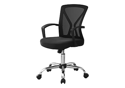 Monarch Specialties Inc. Ergonomic Mesh Swivel Computer and Desk Chair, Black (I 7460) Simolary simolary.com