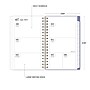 2025-2026 Blue Sky Sincerely Jules Scarletta 3.625" x 6.125" Academic Weekly & Monthly Planner, Plastic Cover, Multicolored~#|#~9C0789B8-D00C-48C8-BDB3C851BFDFB58F_sc7