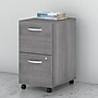 Bush Business Furniture Studio C 2-Drawer Mobile Vertical File Cabinet, Letter/Legal Size, Lockable, Platinum Gray (SCF116PGSU)~#|#~9C0A8013-9898-483D-A82788952C3F9FAD_sc7