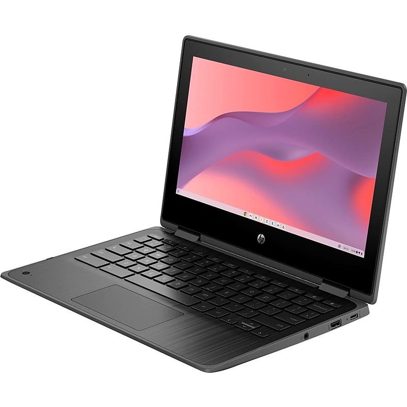 HP Fortis x360 G3 11.6" IPS 2-in-1 Touchscreen Chromebook, Intel Celeron N4500, 4GB RAM, 32GB eMMC, 11 Hour Battery, ChromeOS image 1