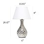 Elegant Designs Juliet Ceramic 20.47" LED Table Lamp, Metallic Silver (LT2041-MSV)~#|#~9C0F407A-E474-4D82-94589112CAFD5E03_sc7