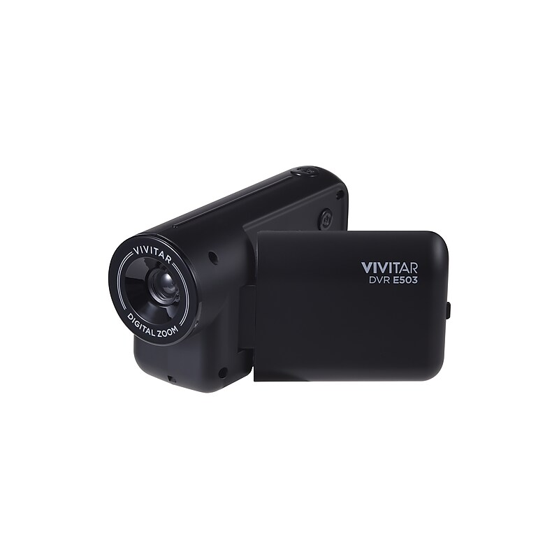 Vivitar 5 MP Digital Camcorder, Black (DVRE503-BLK) image 1