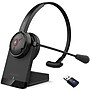 Delton 50X Pro Wireless Noise Canceling Bluetooth Mono Computer On-Ear Headset, Black (DBTHEAD50XBTDL)~#|#~9C15E80F-24E2-4F2D-BC48A83A7B7396D0_sc7