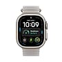 Apple Watch Ultra 4 GPS + Cellular Smartwatch, 49mm, Natural Titanium Case with Translucent Gray Ocean Band (MJAD4LS/A)~#|#~9C183B46-2C46-499B-83BB9A4F46405E6E_sc7