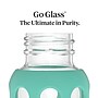 Lifefactory 9 oz. Glass Baby Bottle with Silicone Sleeve, Stage 2 Nipple, Stopper & Cap, Kale (LF110018C4)~#|#~9C1BA955-B44D-4AC2-9001B150606C43EE_sc7