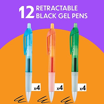 BIC Velocity Side Clic Druckbleistift 0,7 Mm – 4er Pack, Mit Weichem Griff & Radiergummi