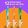 BIC Intensity Clic Gel Pen, 0.7mm, Black Ink, Dozen (RNCX11-BLK)~#|#~9C1F580B-627F-40F1-8C8A6C6F29825F92_sc7
