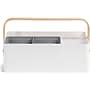 U Brands Mod Caddy 4-Compartment Plastic Desk Storage, White, 2 Pieces (5387U00-01)~#|#~9C266E0F-1553-43EB-B563D1243A3A8828_sc7