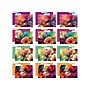 Global Printed Products Deluxe Designer Abstract Floral Heavy Duty File Folders, 1/3-Cut Tab, Assorted Colors, 24/Pack~#|#~9C27FD90-BF11-4994-8428405BAF7C6879_sc7