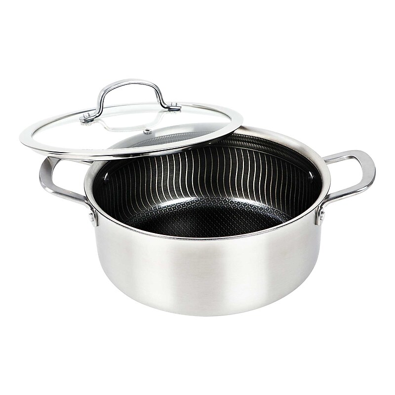 Brentwood 5-Qt. Dutch Oven, Stainless Steel (B-DUH24L) image 1