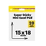 Post-it Super Sticky Easel Pad, 15" x 18", 20 Sheets/Pad (557SSX)~#|#~9C2A3D9E-9236-4E4C-841D0728F3764302_sc7