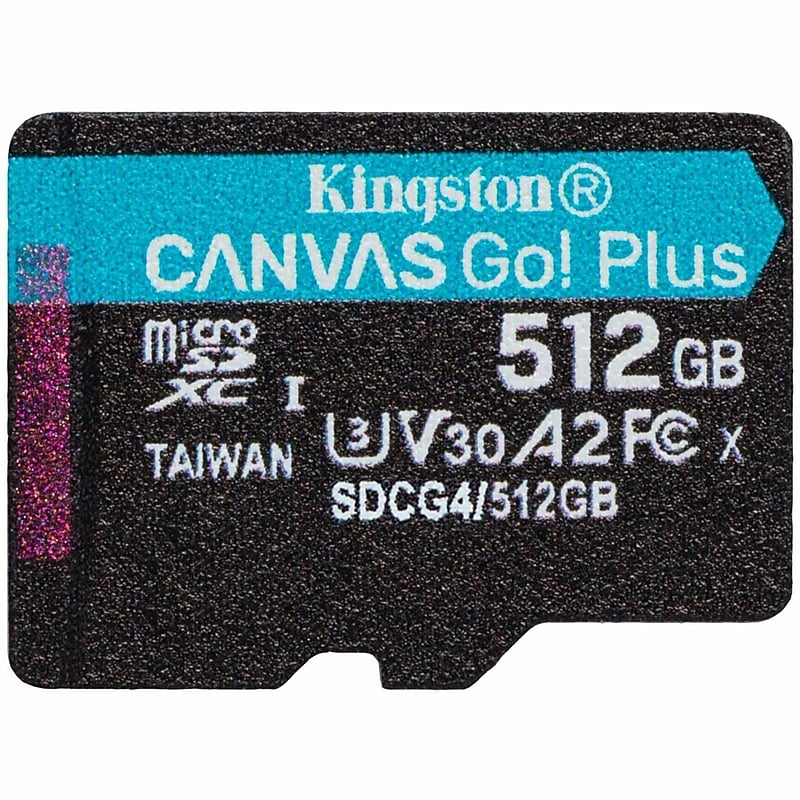 Kingston Canvas Go Plus microSDXC Card 512GB image 1