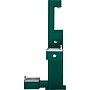 Global Industrial Outdoor Bilevel Water Fountain with Bottle Filler & Pet Station, Green (761221GN)~#|#~9C330690-D2C5-40EA-A0B4D70A1DB198EC_sc7