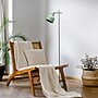 Simple Designs Sleek Essentials 54.72" Metal Floor Lamp with Round Shade, Sage Green (LF1051-SGE)~#|#~9C339055-B8EA-4E06-BA9AFD4B50C0F7A2_sc7