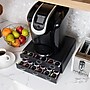 Mind Reader Plastic 2-Tier 6-Drawer Coffee Pod Storage Drawer, 72 Pod Capacity, Black (TRY6PC-BLK)~#|#~9C3EB56F-4FB2-465A-8FB68214ADE22584_sc7