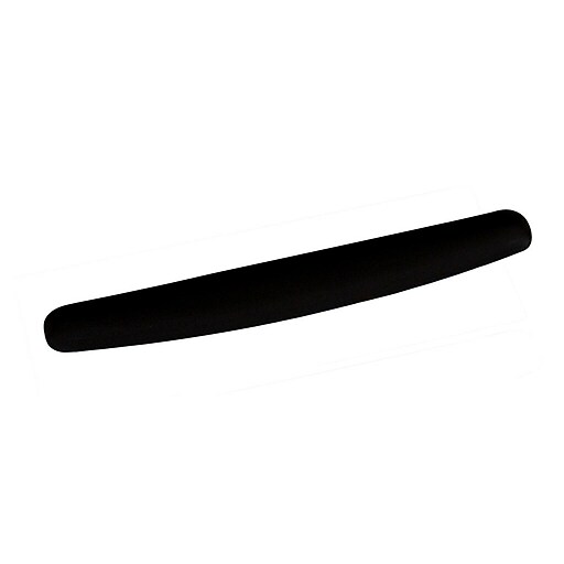 3M™ Foam Wrist Rest for Keyboards, Black, Durable Fabric Cover, Anti