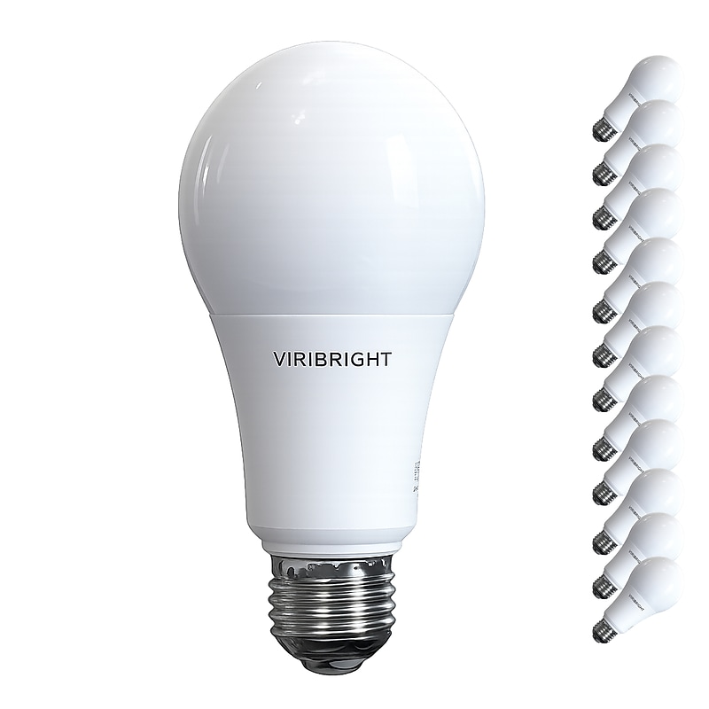 Viribright 15 Watts Cool White LED Household Bulb, 12/Box (651639-12ES) image 1