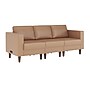 Flash Furniture Hercules Artemis LeatherSoft Reception Sofa, Cognac (ZB89213SCOGNAC)~#|#~9C453227-4B66-4883-B85F580B3D13C473_sc7