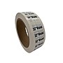 Nahanco 32" Waist Plastic Size Marker, Clear/Black/White, 250/Roll (DSM-474)~#|#~9C460593-B232-4367-AC6FFDB528E9BCC1_sc7