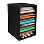 AdirOffice 500 Series 11 Compartment Wooden Literature Organizer, 10.75" x 11.8", Black (500-11-BLK)~#|#~9C469EEC-FC33-4AF0-9DC47BFAAF561EE0_sc7