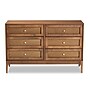 Baxton Studio Ramiel 30"H Dresser, 6-Drawers, Natural Brown/Gold (215-12427-HiT)~#|#~9C47CE81-6CD2-4FDF-87E150A5D8E9934B_sc7