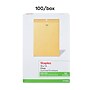 Staples Kraft Clasp & Moistenable Glue Catalog Envelopes, 10" x 13", Brown, 100/Box (ST187039-CC)~#|#~9C4A84E9-9E4C-4474-926460474B95D555_sc7