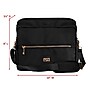 Pack, Snap & Go 4-in-1 Weekender Polyester Toiletry Bag Kit, Black (PSGOPSG500)~#|#~9C4B80A3-FA36-4D00-810F32B9DA53B354_sc7