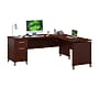 Bush Furniture Somerset 72"W 3 Position Sit to Stand L Shaped Desk, Hansen Cherry (SET014HC)~#|#~9C4D1B7F-1E59-412C-A0C13CB2B3E2F521_sc7