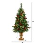 Nearly Natural Pine, Pinecone and Berries Artificial Christmas Tree in Decorative Urn, 4' (T1691)~#|#~9C4E7DF0-6AD5-4F24-B952EFEE3D7C5360_sc7