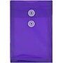 JAM Paper Premium Plastic Filing Envelope with Button & String Closure, 6 1/4" x 9 1/4", Purple, 3/Pack (472B1PUX3)~#|#~9C508396-A191-46D0-AE495147DBE26156_sc7