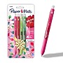 Paper Mate Holiday Edition Retractable Pens, Medium Point, 0.7mm, Assorted Ink, 4/Pack (2243089)~#|#~9C50A597-8A2A-45F4-87F1F52452DBC2B3_sc7